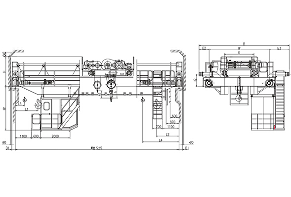 QDY型16、3.2~20、5t冶金起重機(jī)